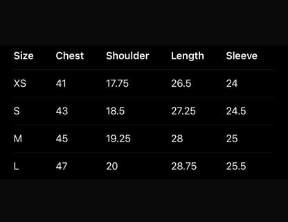 POWER FULL SLEEVES ZIPPER TEE