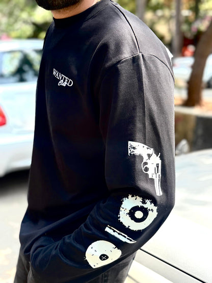 POWER FULL SLEEVES ZIPPER TEE