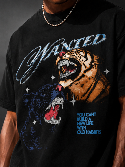 Twin Predators Oversized Tee