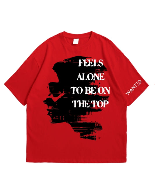 “FEELS ALONE TO BE ON THE TOP”